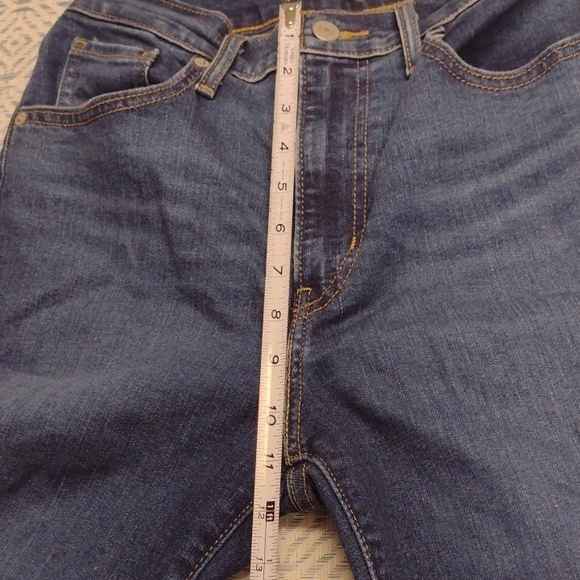 Levi's Women's  Dark Blue High-Rise Wide Leg Jeans,Western,Festival. - Picture 10 of 15